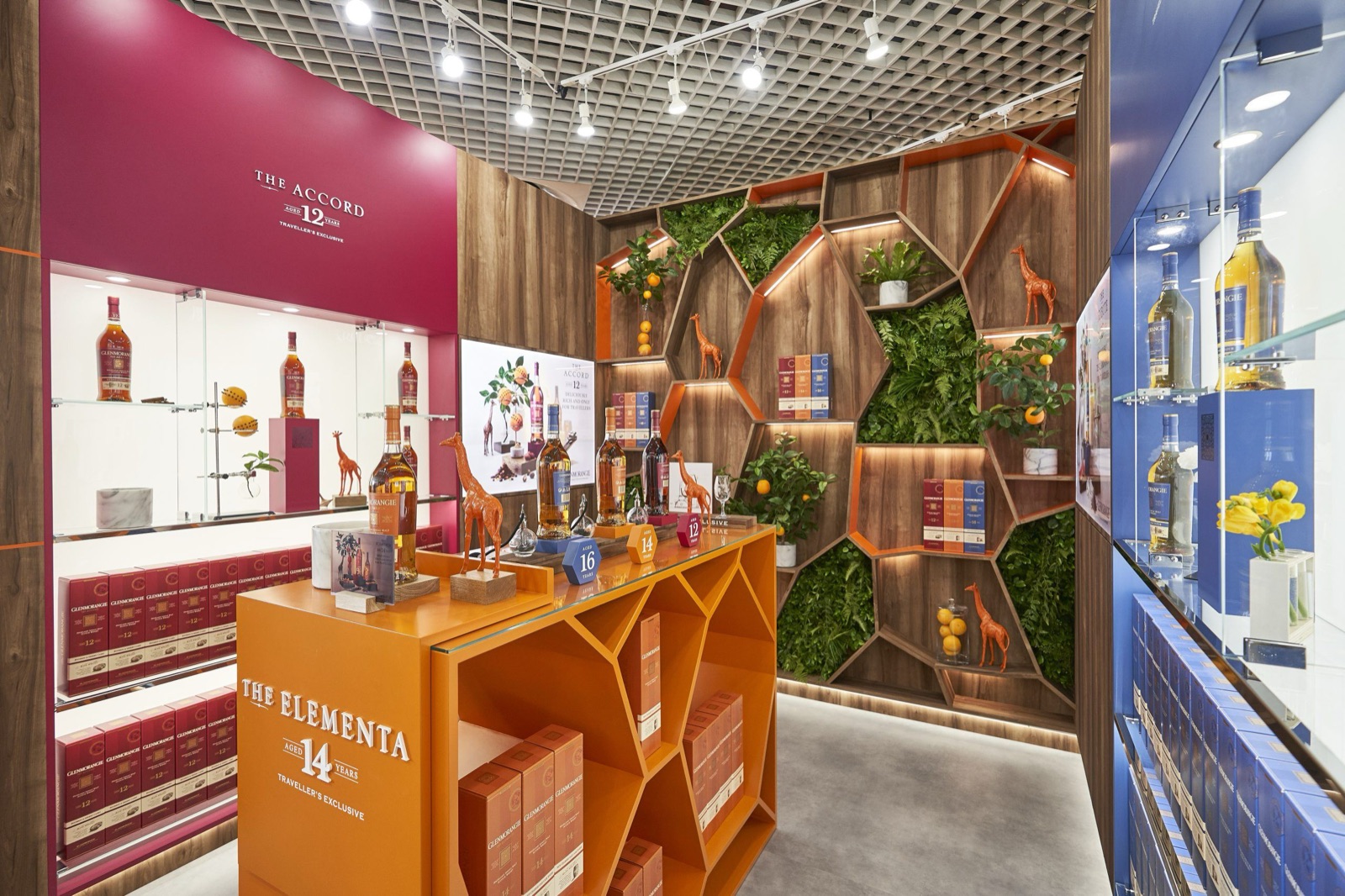 Stand Glenmorangie Moët Hennessy au salon TFWA Cannes par Isospace